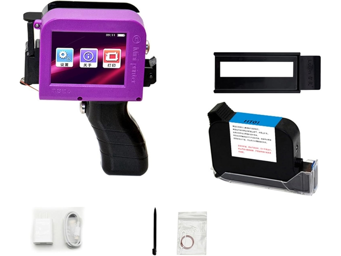 Impresora De Inyección De Tinta, Codificación Manual, Producción De Fecha, Desmontable, Smart Dp19