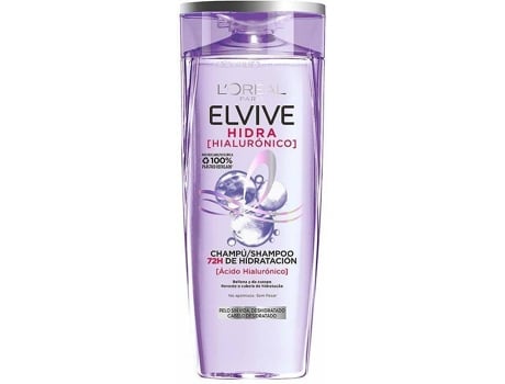 Champú Líquido L'OREAL MAKE UP Elvive Hidra Hyaluronic Acid (370 ml)