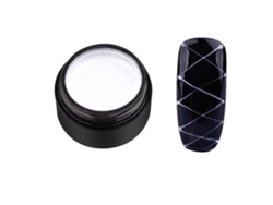 Gel De Unha Para Desenho De Linhas Com Efeito De Seda Branco 5ml