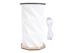 2026-lámpara De Mesa De Noche Ajustable Por Toque Batería Operada Rotatoria Plegable Linterna De Papel Para Hogar Negro