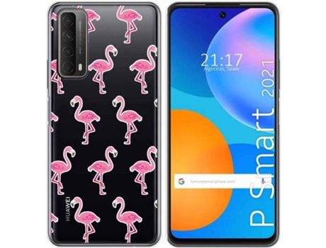 Carcasa Huawei P Smart 2021 TUMUNDOSMARTPHONE Flamenco Multicolor