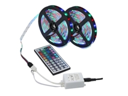 Yncm2026-tira Led Flexible Rgb De 5/10/20m Con Cambio De Color Y Control Remoto Ir