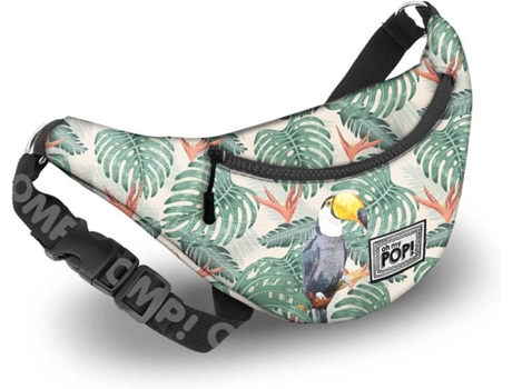Riñonera OH MY POP! Tucano (Verde - 14x31x7.5cm)