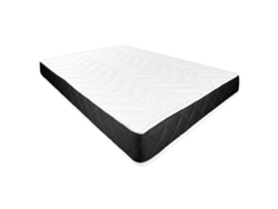 Colchón Viscoelástico Viscoblack Blanco/Negro DUERMETE ONLINE (20 cm x 90 cm L x 190 cm P)