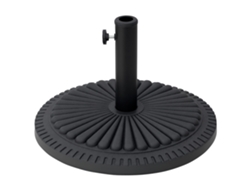 Base Para Sombrilla De Jardín Peso Neto 14 Kg Soporte De Parasol Apto Para Postes De 35mm/38mm/48mm Rellena De Cemento Metal Para Terraza Exterior