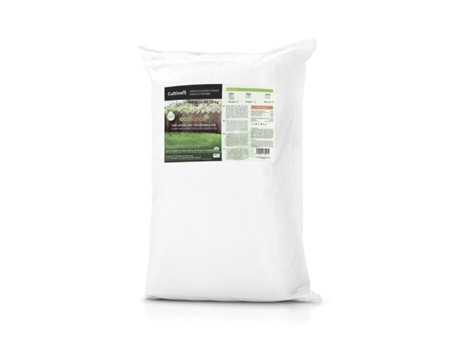 CULTIVERS Abono Césped Ecológico 20 kg Vegetal 100% Orgánico y Vegano Granulado de Liberación Lenta con NPK 8-1-5+74% M.O y Ác. Húmicos
