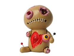 Adorno de muñeco vudú (con pulverizador, maldición)