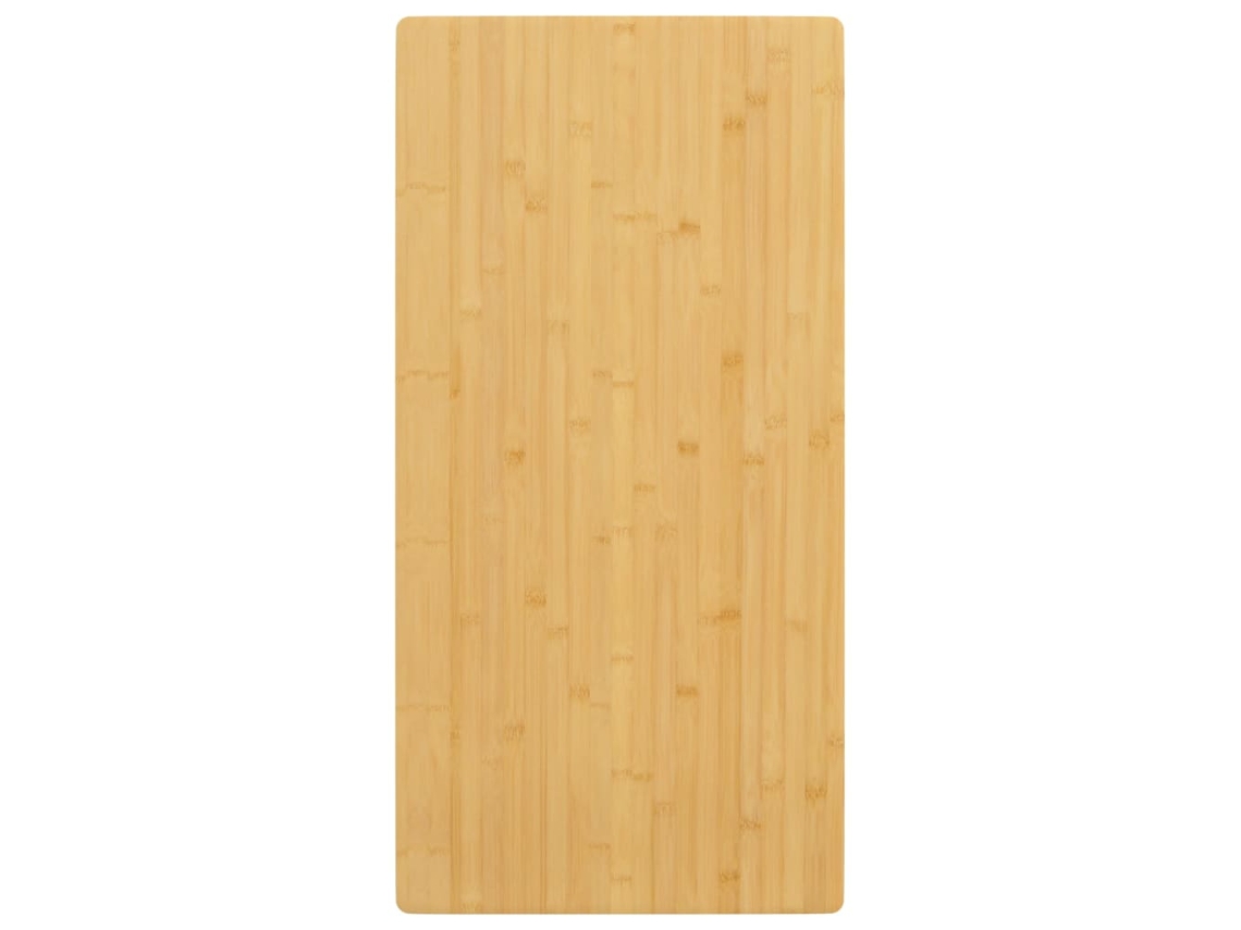 Tablero de mesa de bambú Dkd de 50 x 100 x 1,5 cm para decoración del hogar