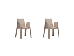 GARBAR PLAY Set 2 Silla Con Brazos Interior Exterior Arena