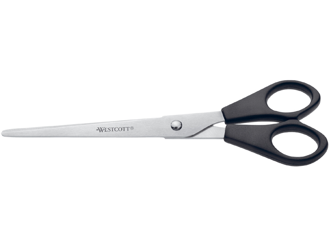 Tijeras de Oficina WESTCOTT Longitud: 171 Mm Negra para Diestros