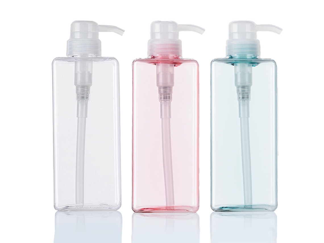Dispensador de champú y acondicionador de 650 ml, 3 unidades rellenables reutilizables para gel de ducha, acondicionador, loción y desinfectante