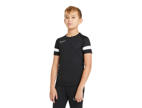 Camiseta de Niño para Fútbol NIKE Dri Fit Academy Negro (8/9 Años)