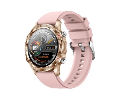 Smart Watch Hombres 1.32inch Bluetooth Llamada Impermeable Fitness Tracker Monitor Smartwatch Para Android IOS con correa VEANXIN