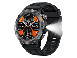 Reloj inteligente YK06 verde con pantalla HD de 1,53 pulgadas, batería de 40 días de duración, llamadas Bluetooth, modos multideportivos, resistente al agua IP68, Mdug