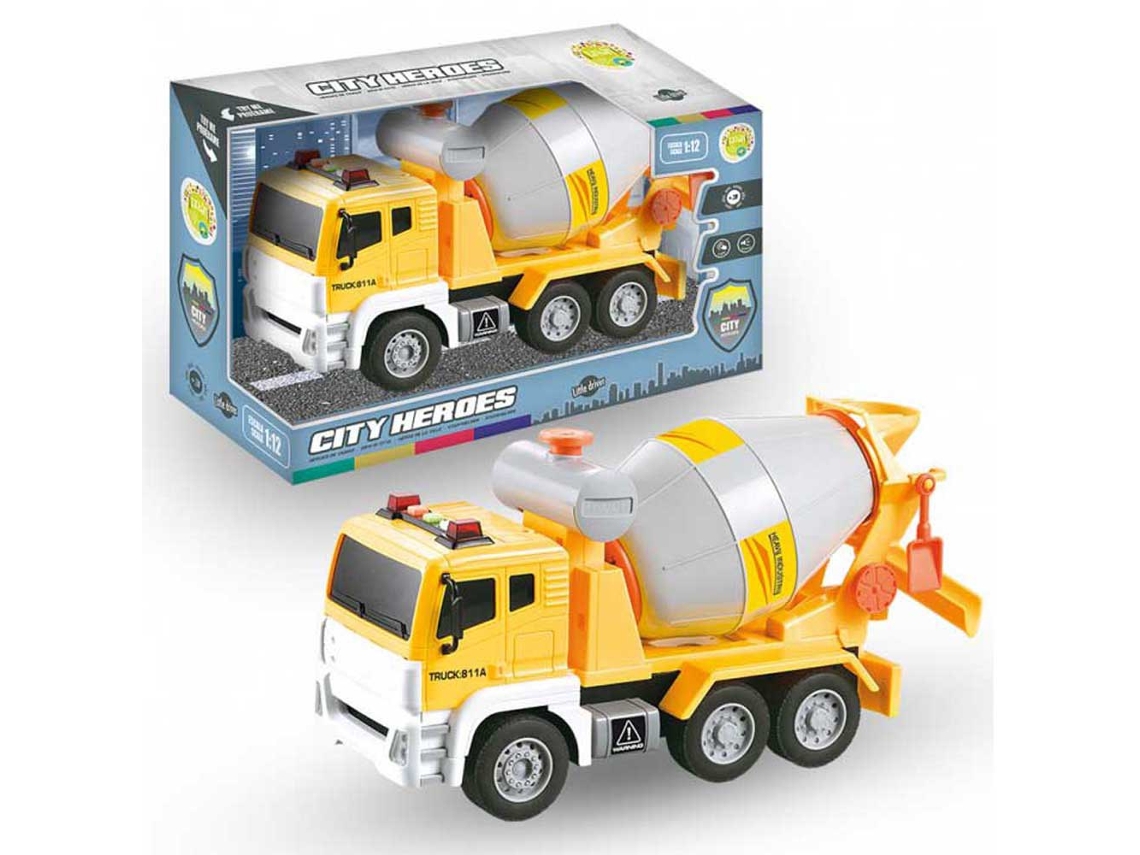 Coches TACHAN Concretizador com luz e som cidade heroes