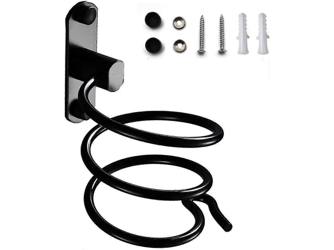 Soporte para secador de pelo, de pared, con asa, para hotel y baño GOKOCO