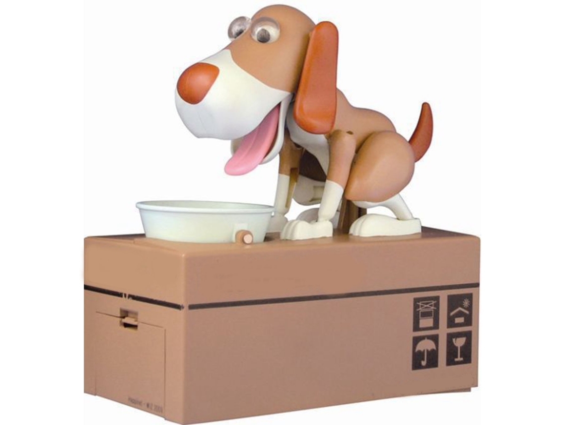 Adorno de perro cerdito Lindo Niños Ahorran Dinero