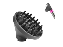 Accesorio de boquilla difusora para Dyson Airwrap, todos los modelos de rizador de pelo Dyson, color gris Eifson