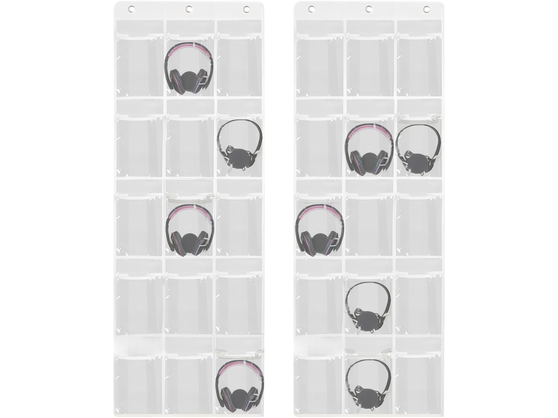Soporte Para Auriculares | Bolsa De Almacenamiento Transparente