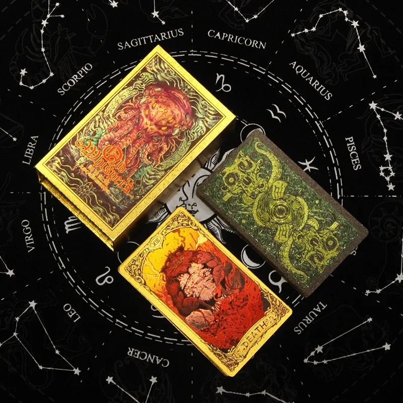Cartas De Tarot De 7x12 Cm, En Inglés, Impermeables, Juego De Mesa Interactivo Para Niñas.