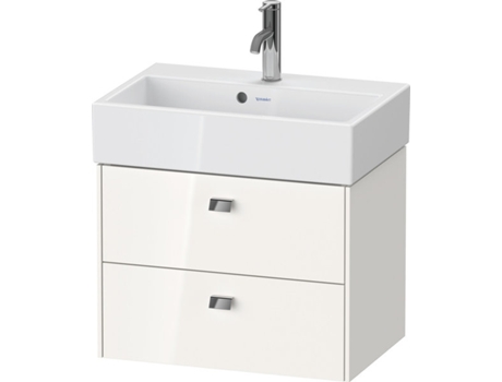 Mueble DURAVIT Brioso de baño de pared Compact 58,4 x 38,9 cm con 2 cajones incl. recorte de sifón y delantal para lavabo Vero Air 236860