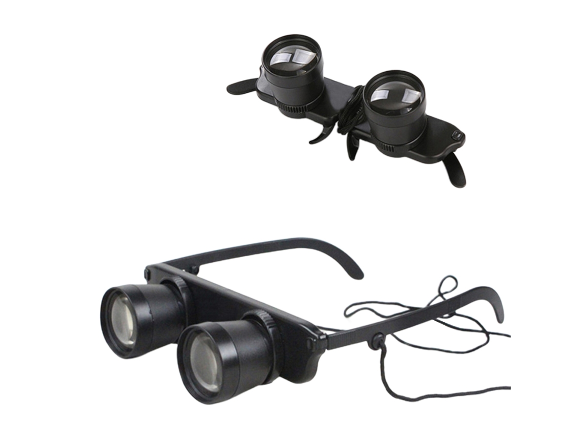Lentes Binoculares 3 En 1 Sin Manos Portátiles Para Pesca Caza Exterior Hd Montados En La Cabeza