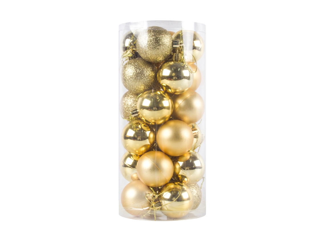 Bolas de Navidad, adornos para árbol de Navidad, bolas colgantes coloridas en forma de barril, regalos, barril morado, 4 cm Yunzii