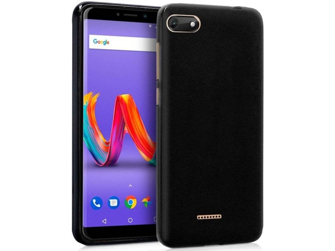 Carcasa Wiko Harry 2 COOL Silicona Negro