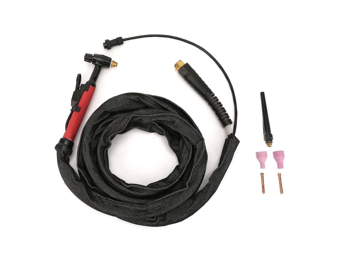 Antorcha Tig De Refrigeración Por Aire M16 Para Qq150 De 3,7 M/12 Pies Con Cubierta De Mezclilla Resistente Al Calor.