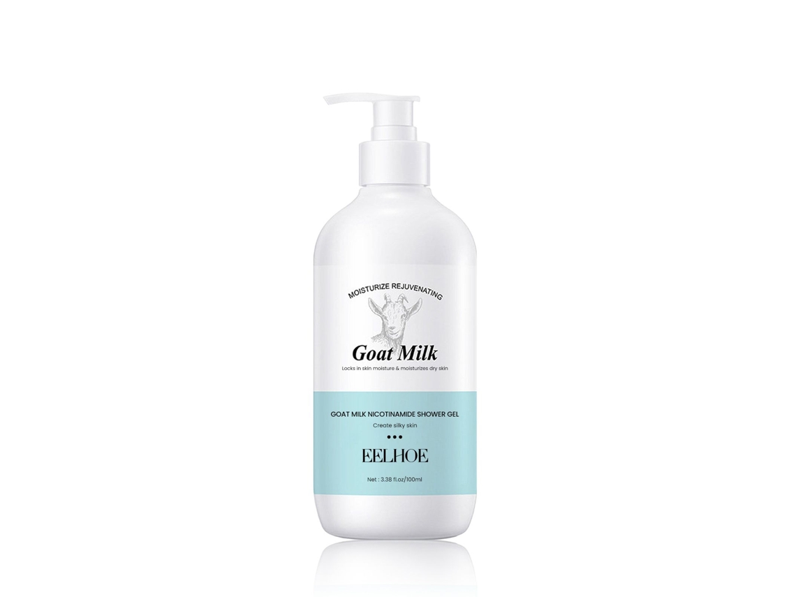 Gel de ducha con niacinamida y leche de cabra