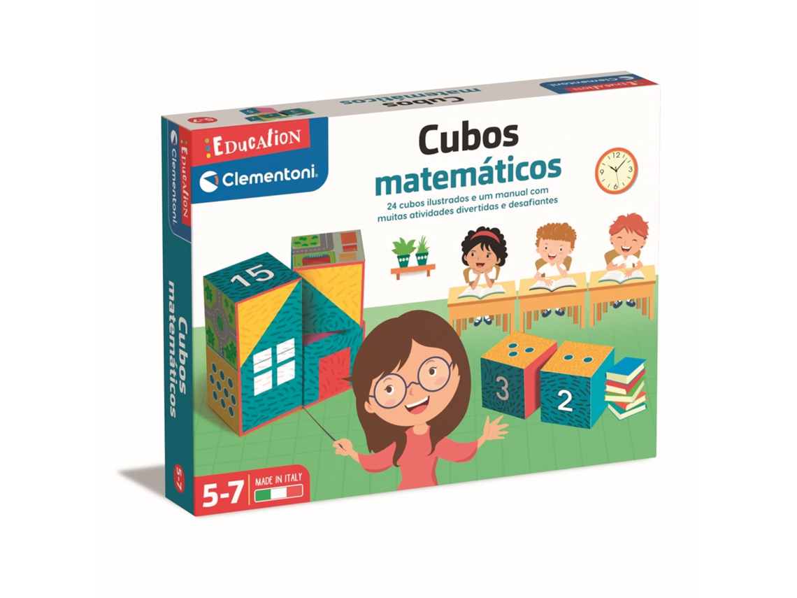 Juego Educativo CLEMENTONI Cubos matemáticos Educación 67768