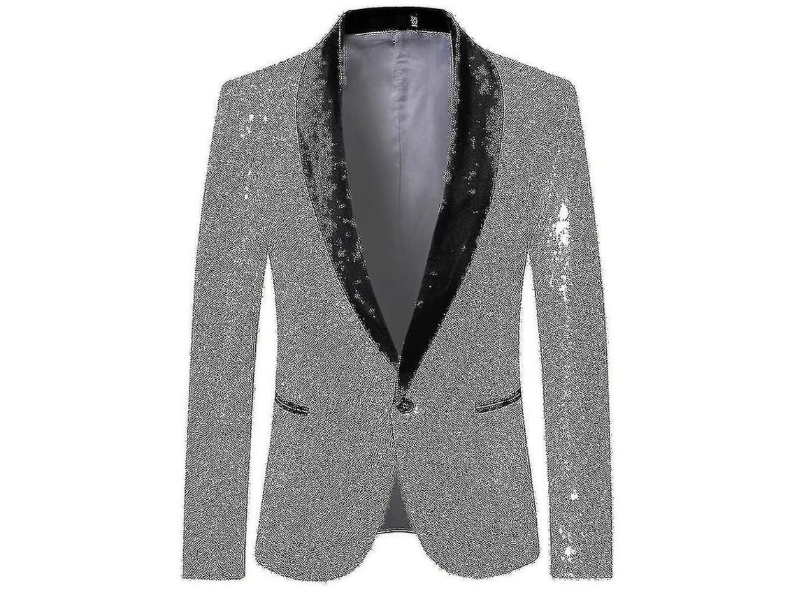 2026-chaqueta Casual De Lentejuelas Para Hombre, Traje Para Bodas Y Celebraciones, Slim Fit