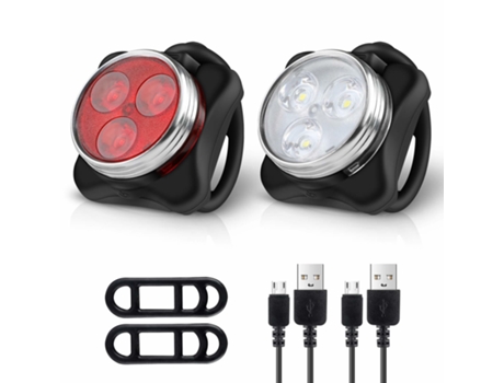 Luz Trasera CHRONUS 4 Faroles (Negro)