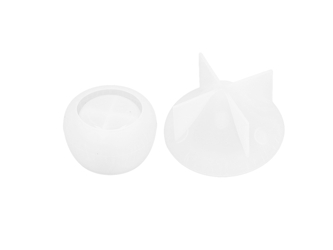 Molde De Silicona Reutilizable Para Frascos Con Tapa De Hongo, Ideal Para Manualidades Con Cera, Velas Y Jabón.