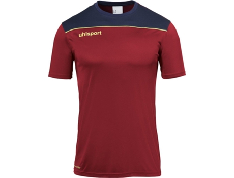 Camiseta de Hombre para Fútbol UHLSPORT Offense Poly Rojo Amarillo (12)