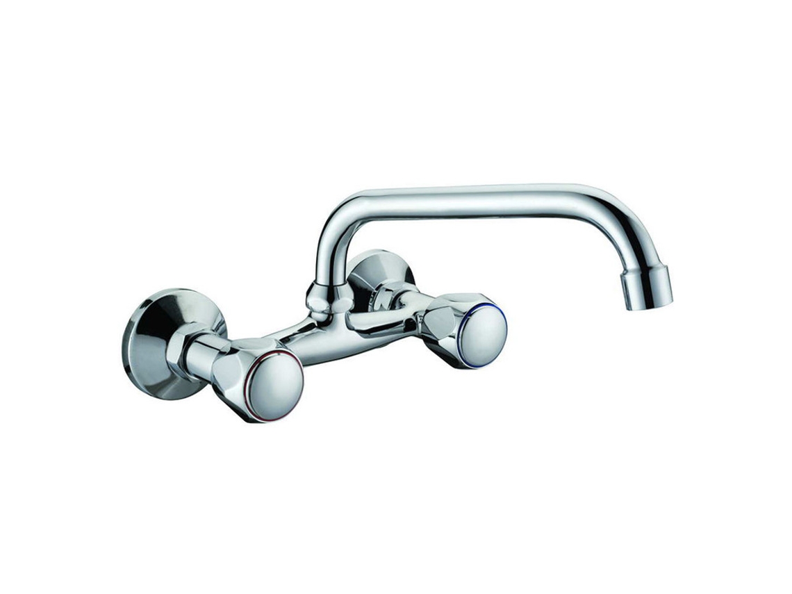 Grifo de Cocina de Pared Caño Alto - (H11029C)