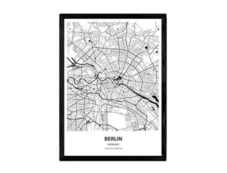 Poster NACNIC Mapa de Berlin (A3)