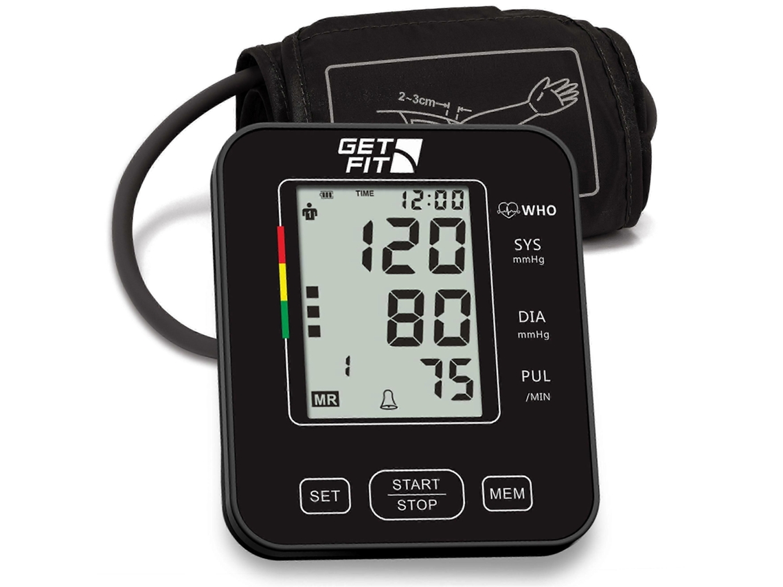 Monitor de presión arterial doméstico con brazalete ajustable y pantalla LCD, monitor de frecuencia cardíaca Ly Ebike