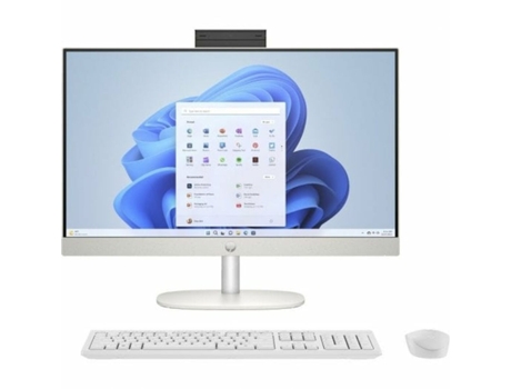 All in One HP 24-cr0018ns Qwerty Español 23,8 AMD Ryzen 5 7520U 16 GB RAM 512 GB SSD