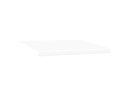 Maison Exclusive - Toldo Retráctil Manual 450 X 350 Cm Poliéster Y Acero
