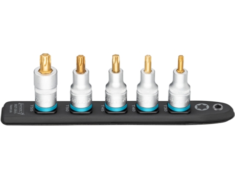 HAZET 992T-Sr/5 Smartrail Conector de Cable de Plástico Flexible: Cuadrado Hueco 1/2 Pulgadas 12 5 Mm Perfil Torx Interior T30 T40 T45 T50 T55 Núme