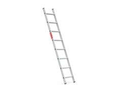 Escalera Inclinada De Aluminio, 1x8 Peldaños, Baulich