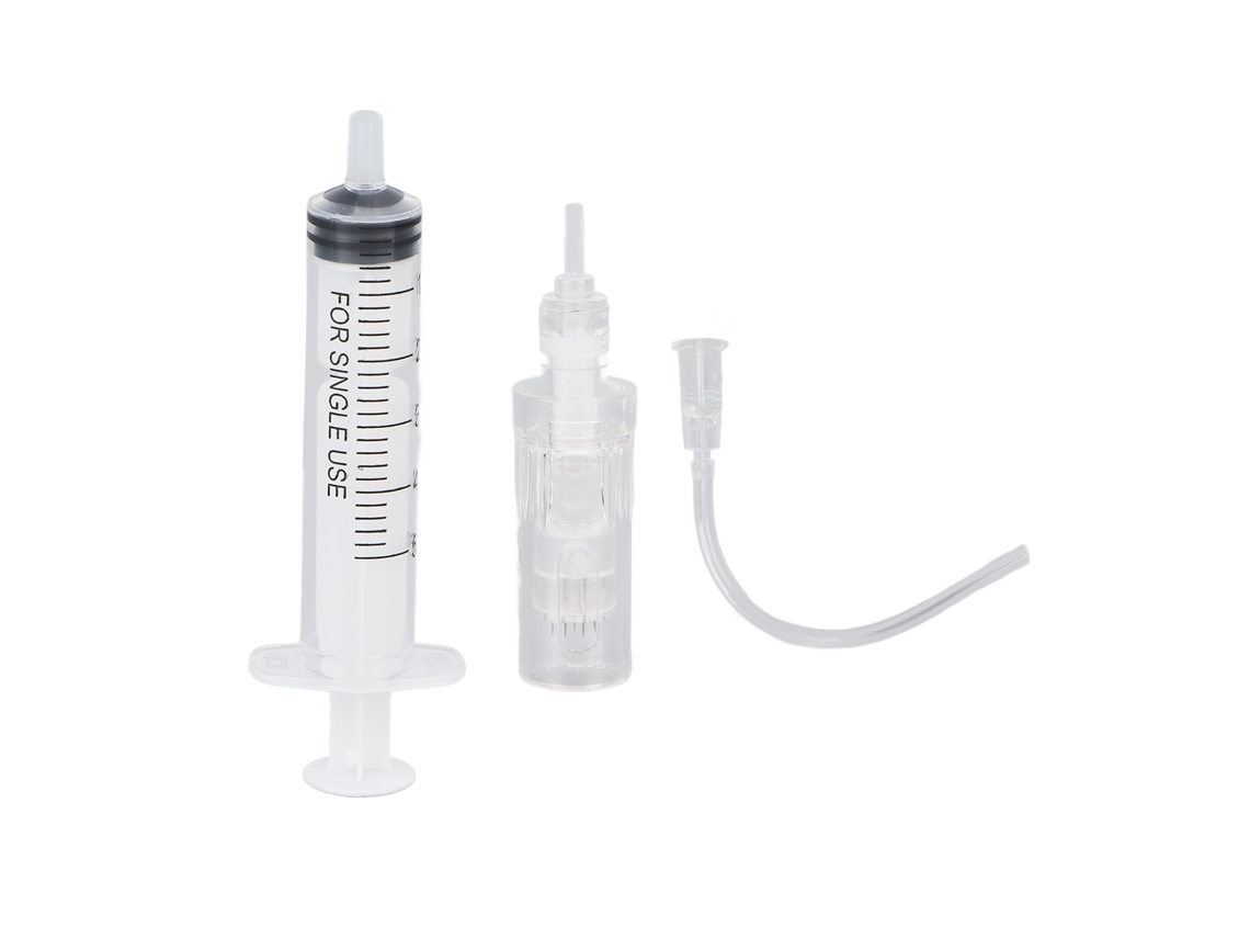 Conjunto De 9 Cartuchos Desechables De Reemplazo Para Lápiz Electrónico De Microneedling Hogareño Blanco