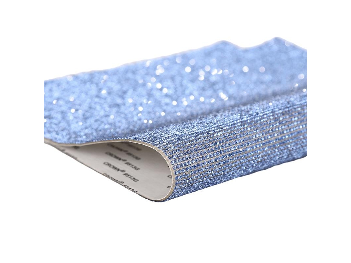 (azul Cielo) Diy Arte Strass Papel Autoadhesivo Cristal Strass Pegatina Hecho A Mano Shiny Strass Coche Teléfono Bolsa