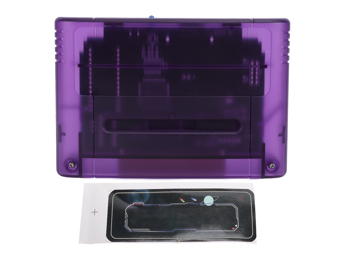 Cartucho De Juego Profesional 3000 En 1 8 Gb Tarjeta De Memoria Alta Velocidad Multifuncional Para Snes Para Consola De Juegos Sfc Morado Transparente