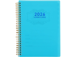 Agenda Diaria 2026 A5 Calendario Diario Horario