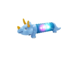 Dinosaurio Elástico De Juguete Con Luz Led Para Aliviar El Estrés - Ideal Para Fiestas, Viajes, Niños Y Adultos.