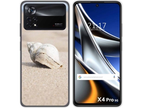 Carcasa para Xiaomi Poco X4 Pro 5G TUMUNDOSMARTPHONE Dibujos Concha Multicolor