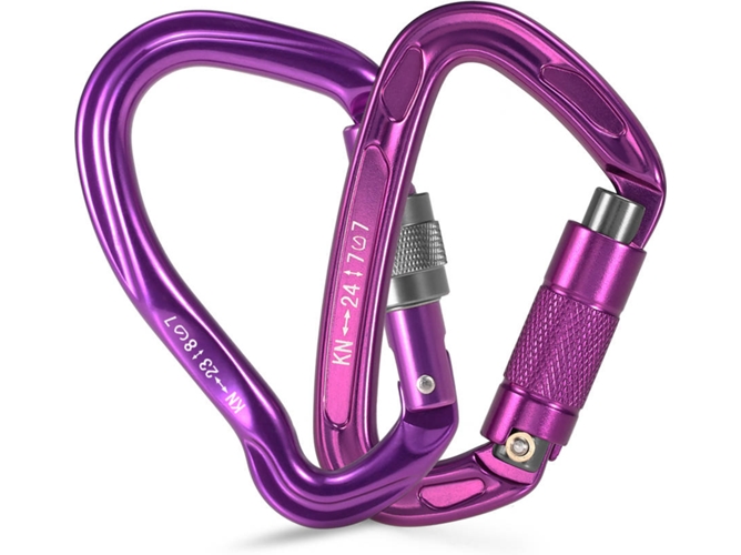Dispositivo de Escalada ANSELF 23KN Morado