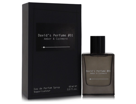 Eau De Parfum Hombre David's Perfume #01 Amber & Cashmere by David Dobrik Spray (Unisex) 2.0 oz (60 ml)